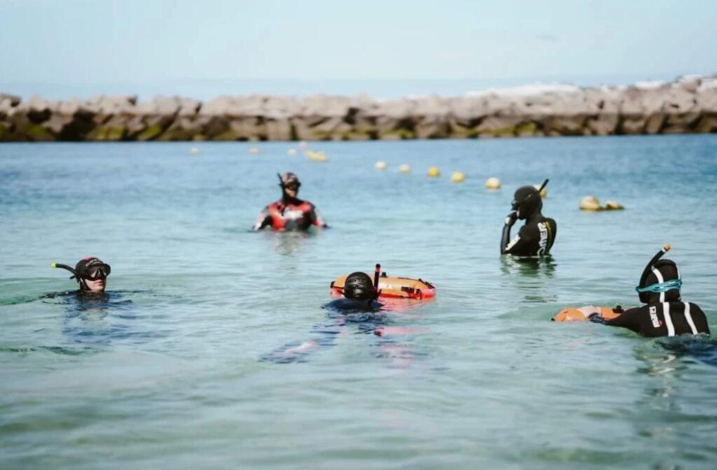 Freediving Lanzarote am Playa Chica